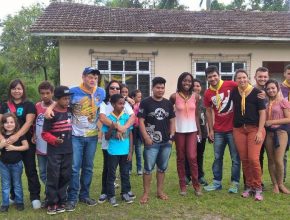 Os voluntários pretendem voltar á Ilha da Cotinga para outras ações sociais.