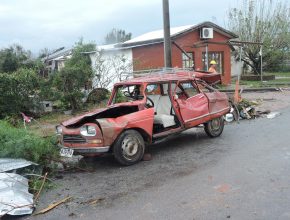 ADRA arrecada donativos após tornado açoitar o Uruguai