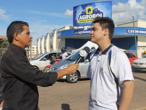 A TV Rio Branco, afiliada ao SBT no Acre, fez a cobertura da iniciativa dos alunos