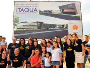 Lançada pedra fundamental do Colégio Adventista de Itaquaquecetuba (SP)