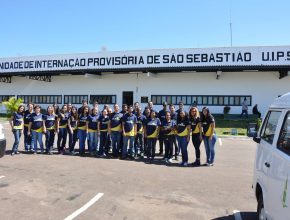 Multivoz realiza programação na Unidade de Internação Provisória de São Sebastião