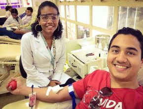 Campanha estimula doação de sangue e estilo de vida saudável