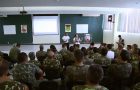 Projeto Quebrando o Silêncio visita batalhão do Exército Brasileiro.