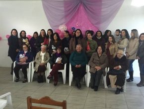 Mulheres de Santo Antônio da Patrulha realizam chá com simpatizantes da igreja