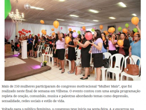 Congresso motivacional reúne mais de 250 participantes em Vilhena