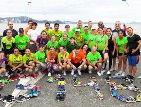 Grupo de corrida catarinense envolve amigos em projetos missionários