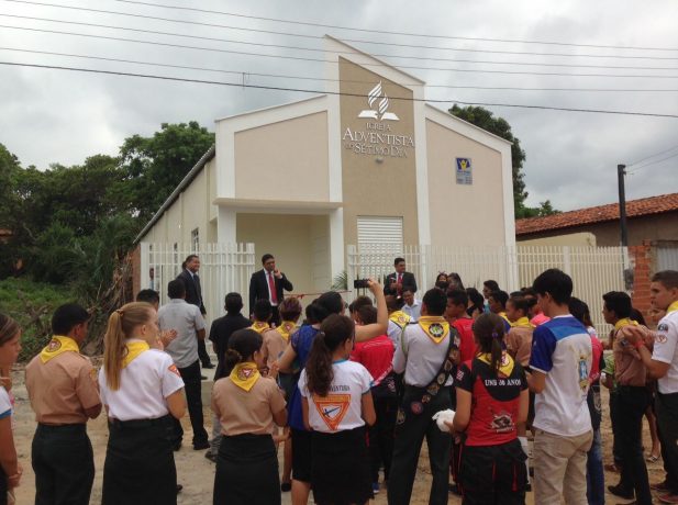 A cidade de Brejo de Areia agora possui um templo adventista com salas infantis anexas