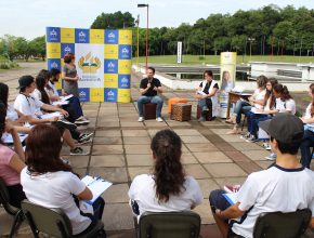 Aula no Parque da Expointer marca o início de ano letivo em Colégio Adventista