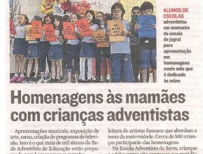 Homenagem às mães é destaque no jornal A Tribuna