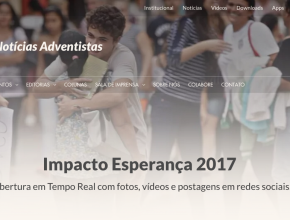 Impacto Esperança tem cobertura em tempo real