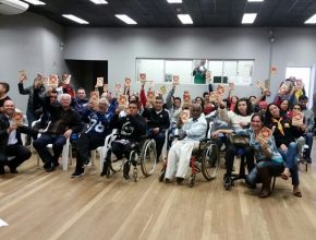 Grupo de Cadeirantes recebe ação especial durante Impacto Esperança