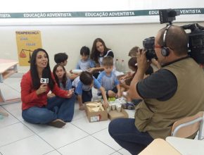 Projeto de sustentabilidade de Escola Adventista desperta a atenção da mídia