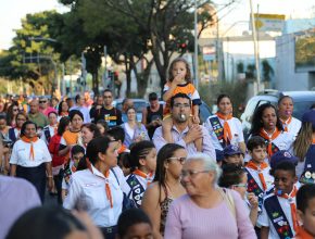 Comunidade adventista faz passeata contra crimes sexuais infantis, em Guarulhos-SP