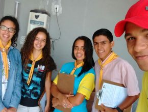Jovens adventistas realizam feira de saúde em Ribeirão do Pinhal