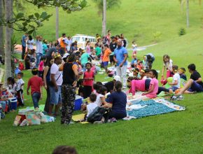 Piquenique reúne mais de 500 crianças em Santa Isabel
