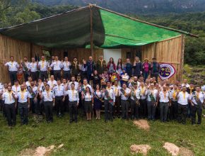 Pastores da AC participam de acampamento rústico na serra catarinense