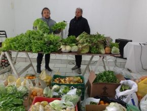 Projeto de discipulado acontece através de feira solidária de hortaliças