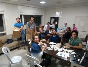 Adventistas montam ponto de apoio para atender romeiros em Minas Gerais