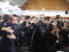 Número de batismos cresce 27% no Vale do Paraíba
