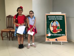 Em Belém, alunos realizam eleições de verdade em escola