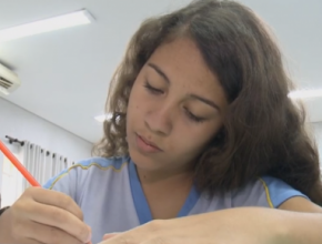 Menina de 13 anos participa de teste seletivo para estudar na Nasa
