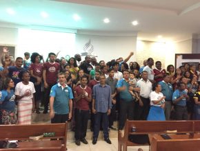 Jovens se comprometem com a Missão Calebe 2019