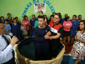 Batismos marcam a caminhada do discipulado no Norte do Pará