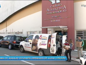 Ric/Record: Arrecadação de Roupas do Colégio Adventista de Florianópolis - Estreito