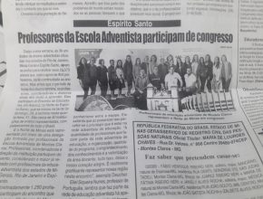 Imprensa repercute participação da Escola Adventista de Montes Claros em Congresso