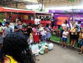 Voluntários amparam famílias venezuelanas no Maranhão