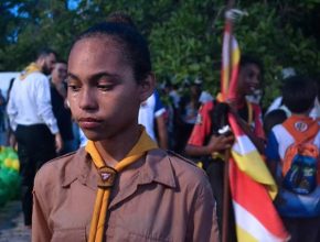 Adolescente vive momento emocionante durante celebração jovem no Maranhão