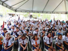 Crianças “vivem” a história da criação em aventuri regional