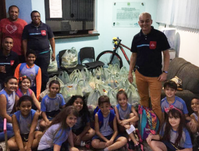 Escola Adventista faz doação à vítimas de enchente em Minas Gerais