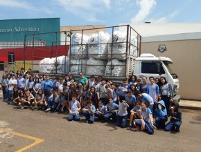 Alunos juntam materiais recicláveis para ajudar asilo em Anápolis