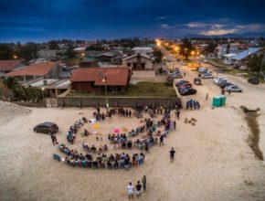 Jovens de Canoas levam programa de comunhão espiritual para litoral gaúcho