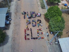 Jovens realizam ação social para comunidade durante Campal em Roraima