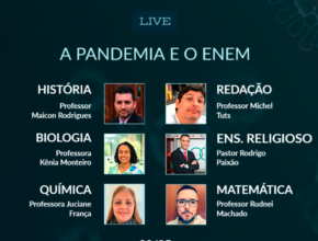 Professores de Colégio Adventista farão live sobre pandemia com foco no Enem