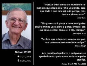 NOTA DE FALECIMENTO PASTOR NELSON WOLFF