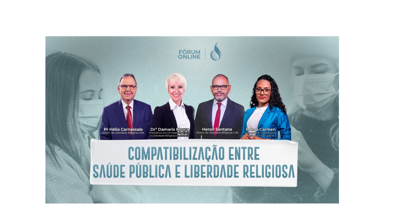 Webinar apresenta soluções entre restrições sanitárias e liberdade religiosa