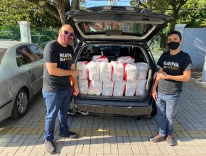 Solidariedade: servidores da Igreja Adventista no sul do Rio doam 4,5 toneladas de alimentos