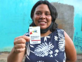 Migrante refugiada venezuelana é uma das 30 mil pessoas beneficiadas pela ADRA Roraima