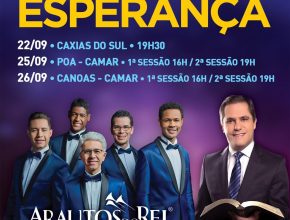 Evangelismos de setembro serão encerrados com Caravana da Esperança no centro do RS