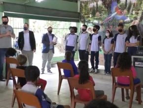 Estudantes participam de gincana solidária e ajudam núcleo de apoio da ADRA