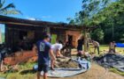 Mulher tem casa reforma pelos calebes em Itajaí
