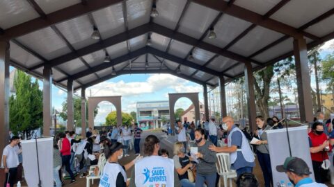 Adventistas realizam feira de saúde em Augusto Pestana (RS) em parceria com prefeitura