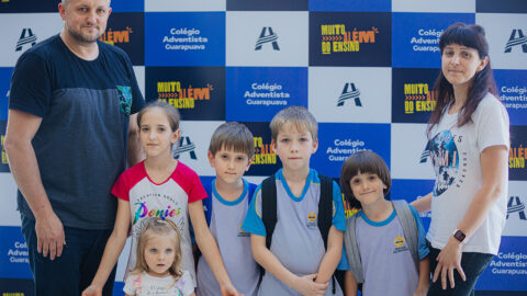 Colégio Adventista recebe crianças refugiadas da Ucrânia