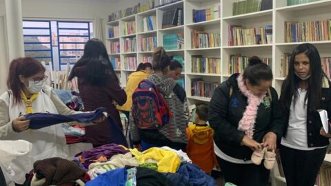 ￼Ação solidária entrega 900 peças de roupas para crianças carentes em Herval D’Oeste