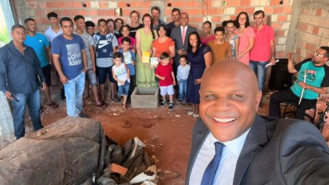Lançada Pedra Fundamental da Igreja Adventista em Analândia do Norte