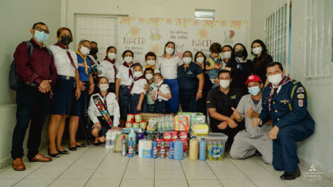 Crianças Adventistas de Manaus levam amor e solidariedade a abrigo