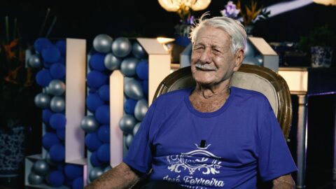 Avô de 100 anos comemora Dia dos Avós 